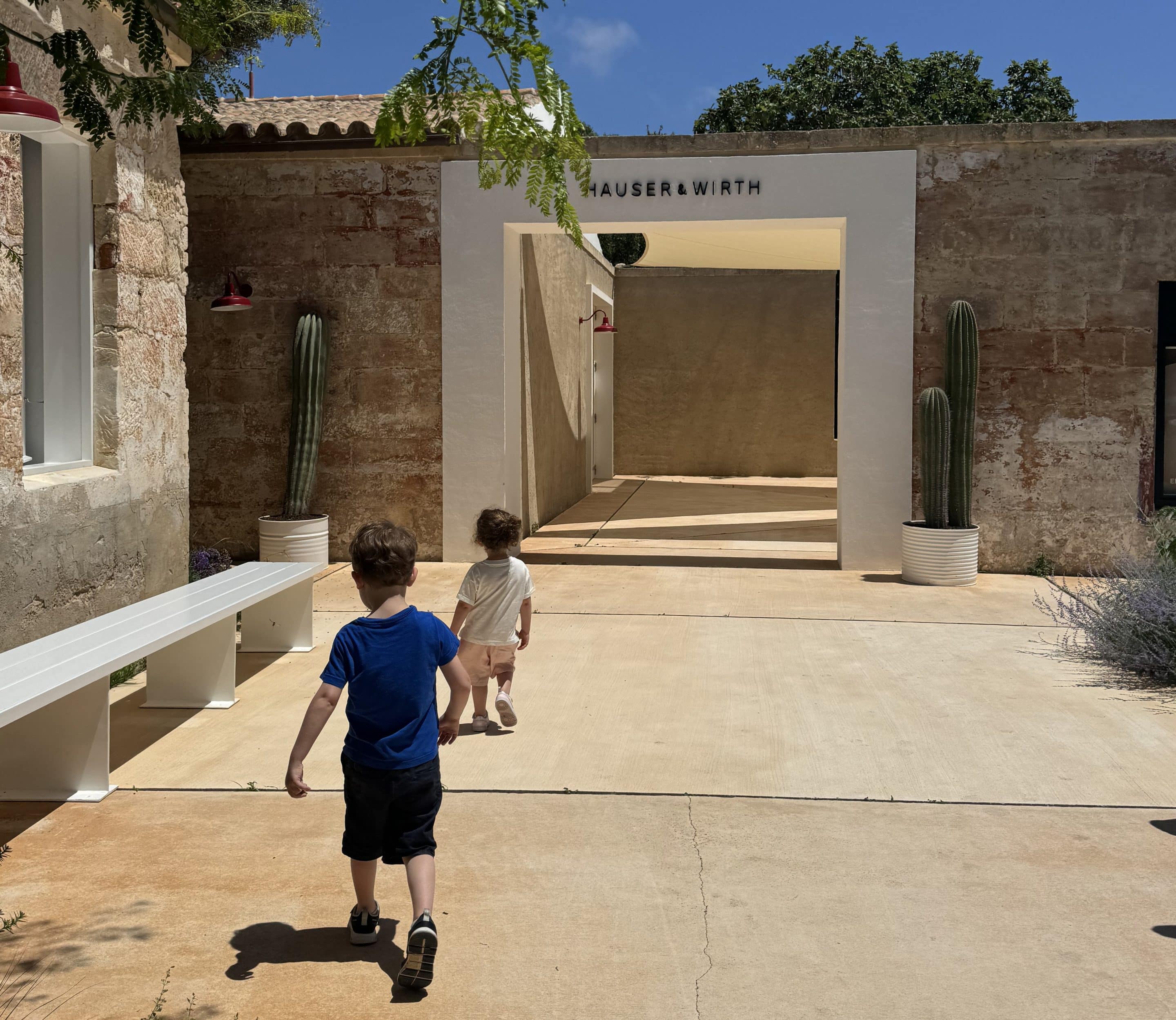 Hauser & Wirth Menorca entrance